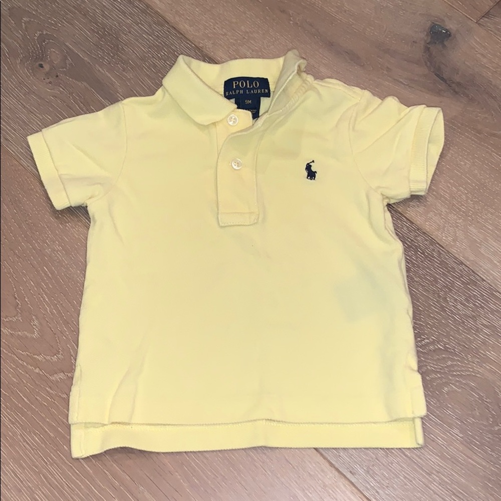 Yellow Polo Ralph Lauren Shirt